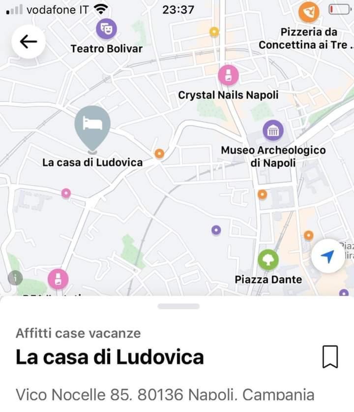 ナポリLa Casa Di Ludovicaアパートメント エクステリア 写真